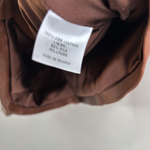 St. John Vintage Studded Leather Jacket - Picture 2 of 6